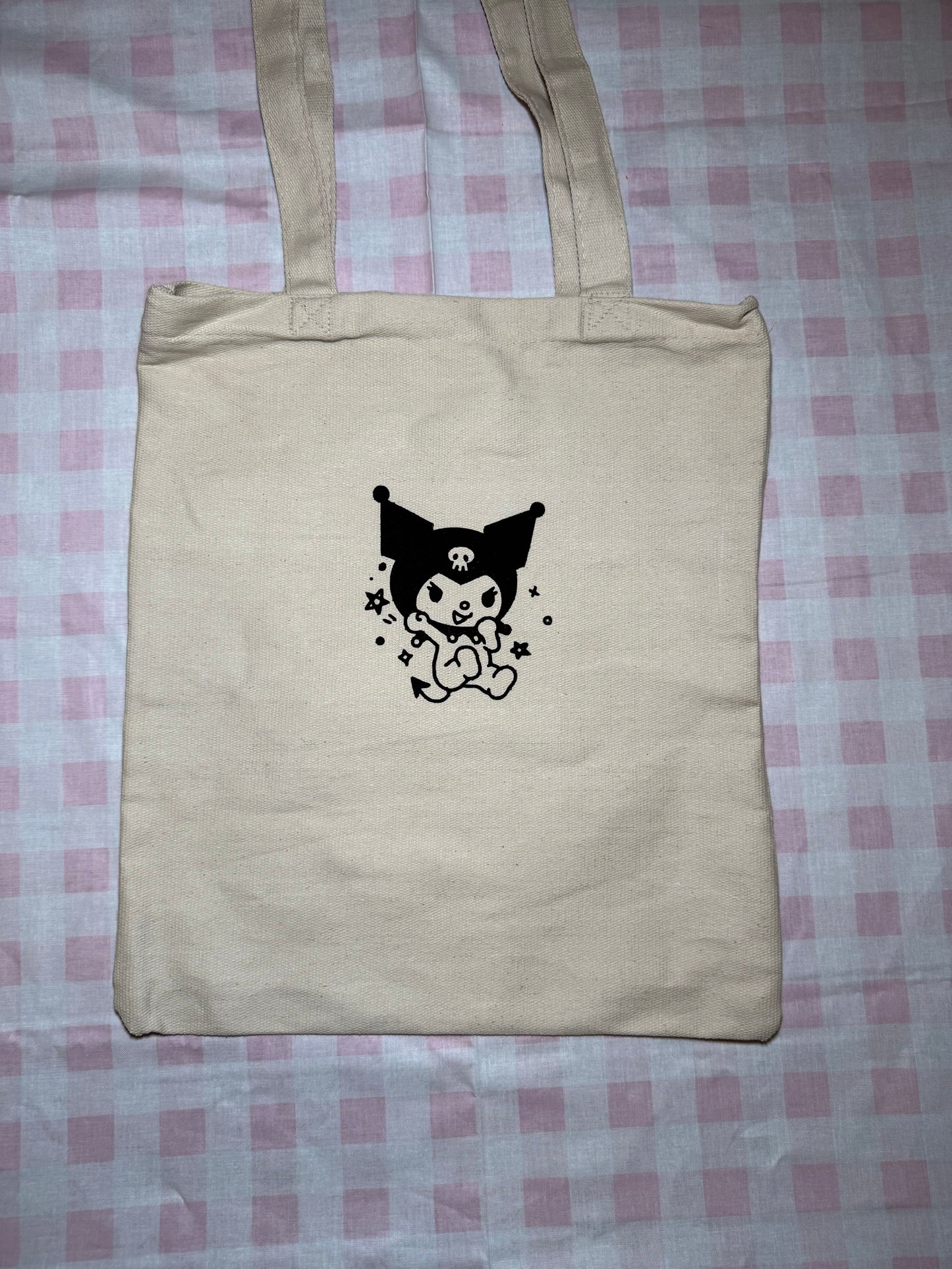 Kuromi Canvas Tote