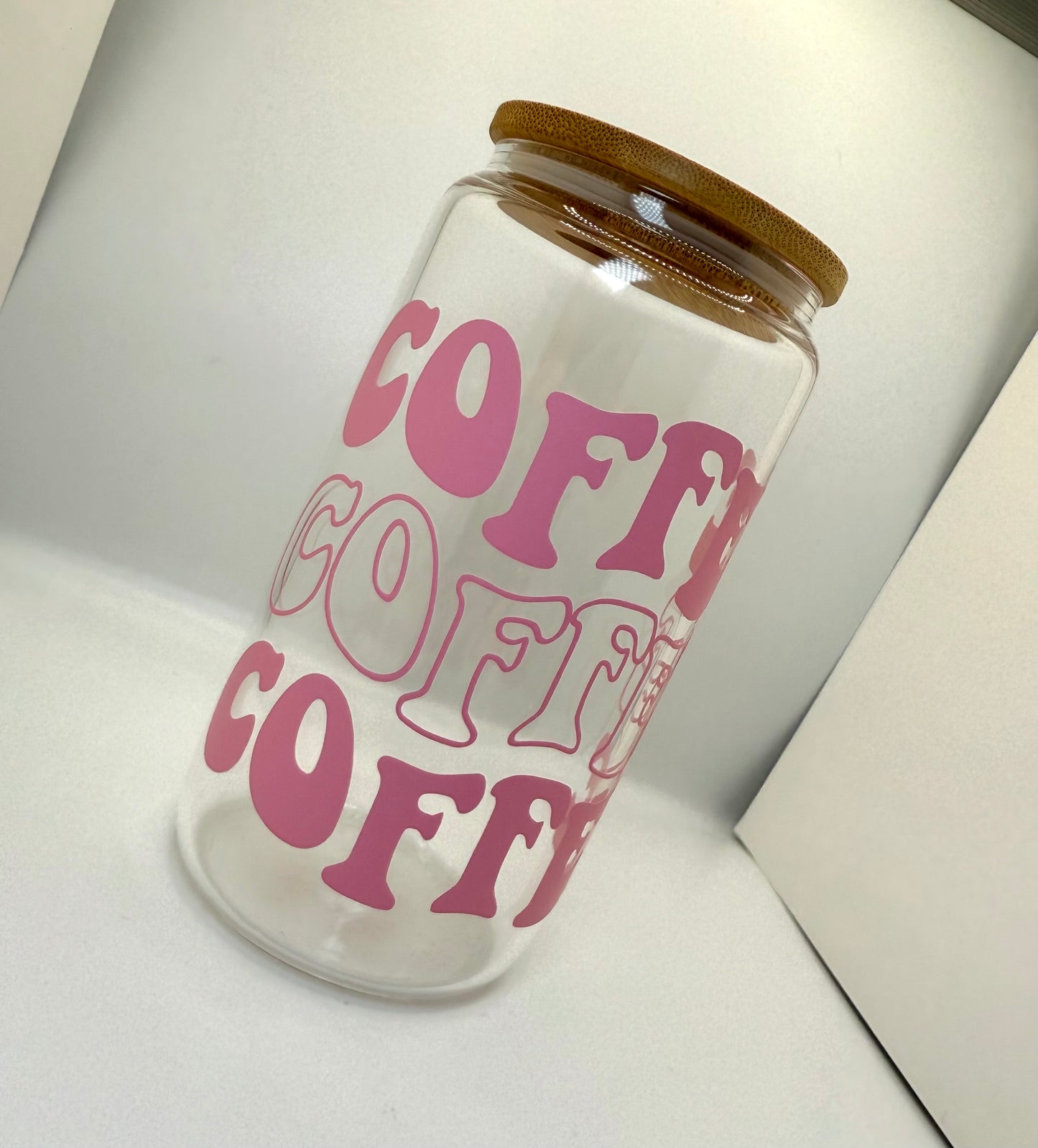Coffee, Coffee, Coffee - Glass Cup