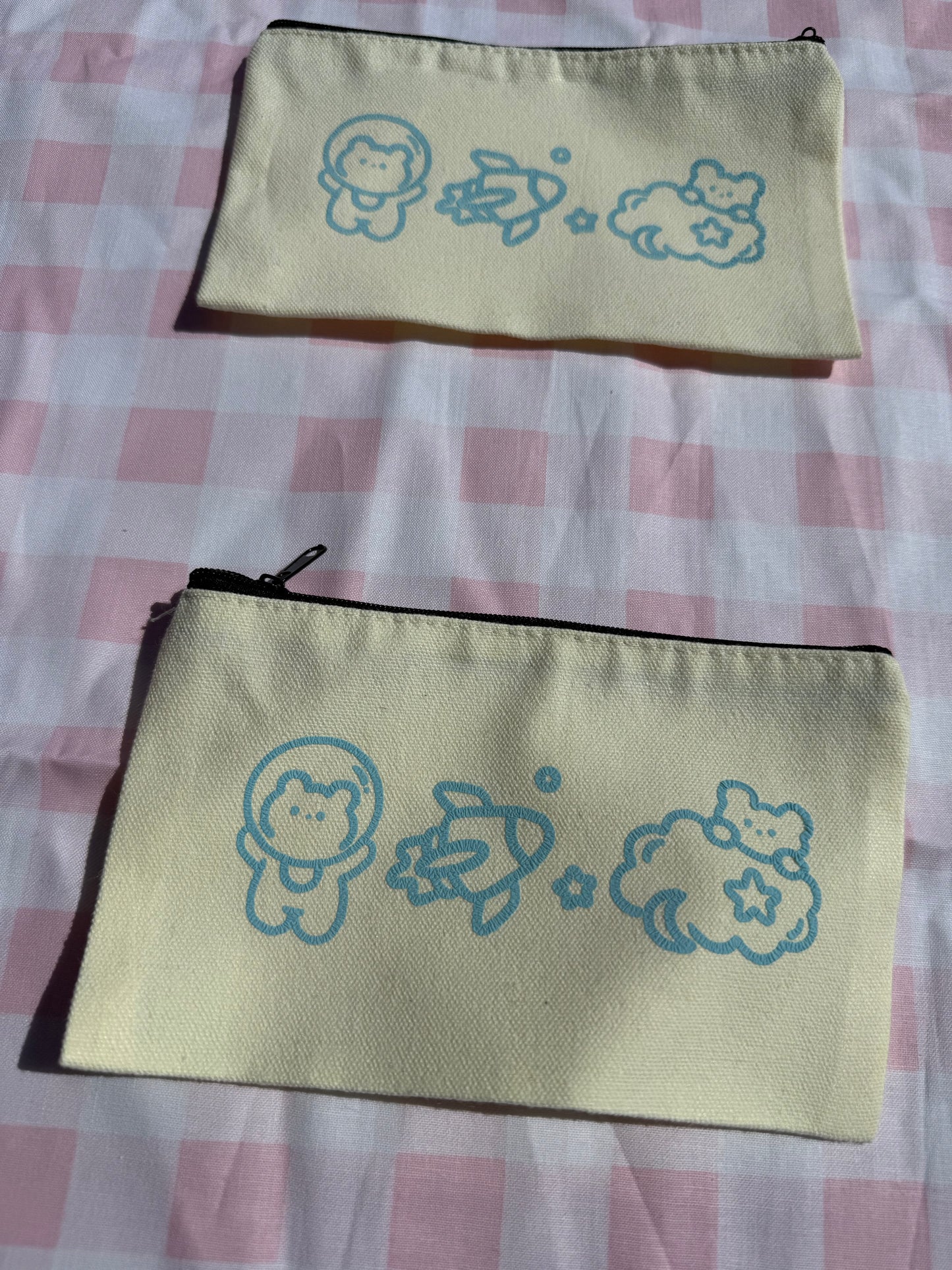 Space Bears Canvas Bag- Small