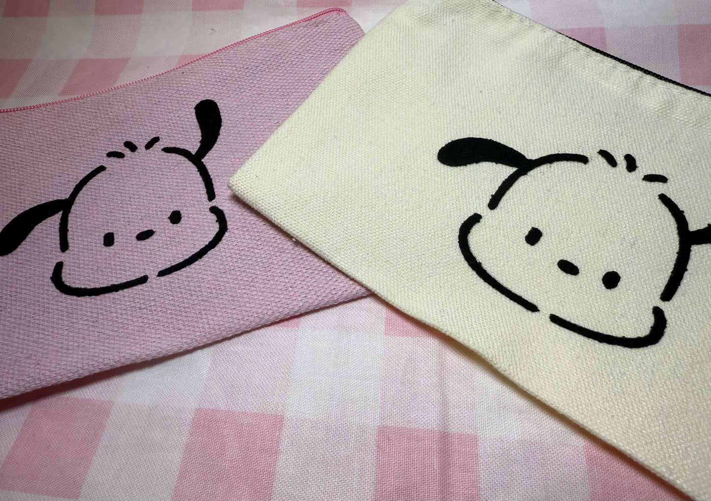 Pochacco Canvas Pencil Bag- Small
