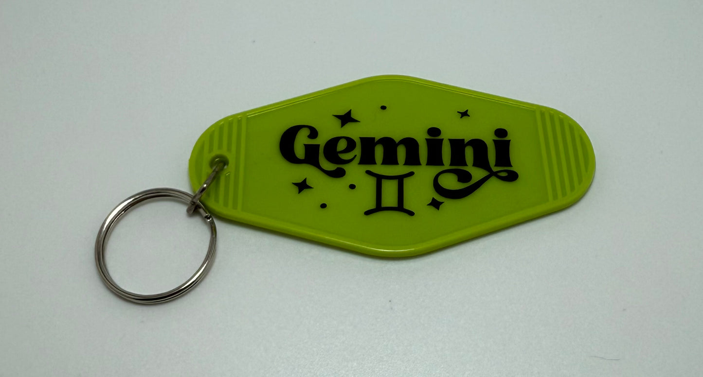 Gemini keychain
