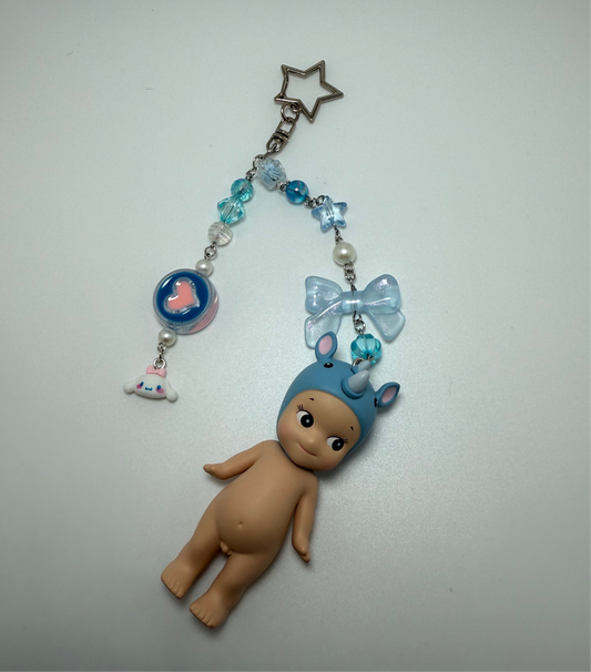 Sonny Angel Keychain- Rhino