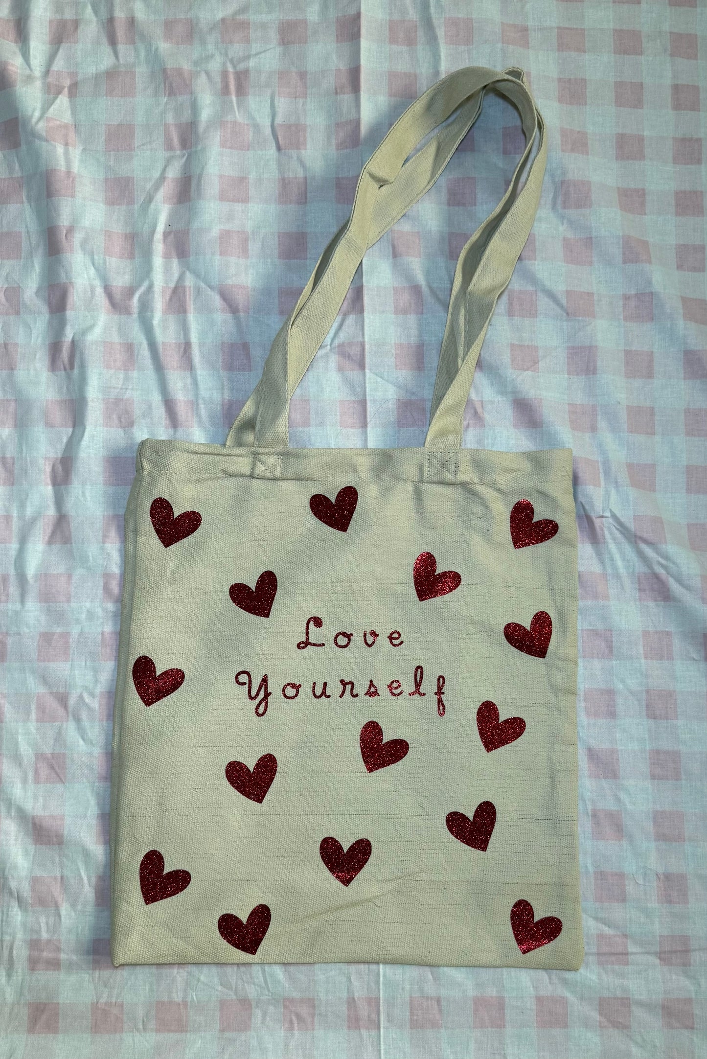 Love Yourself- Canvas tote
