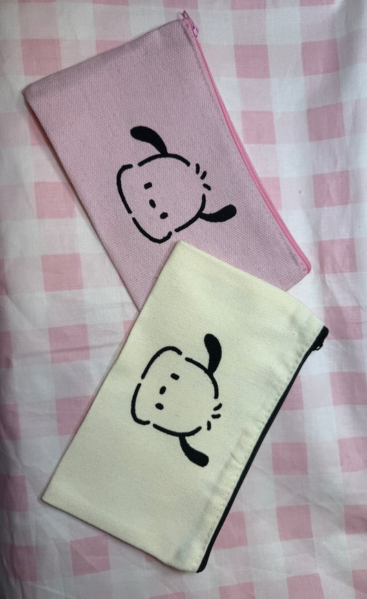 Pochacco Canvas Pencil Bag- Small