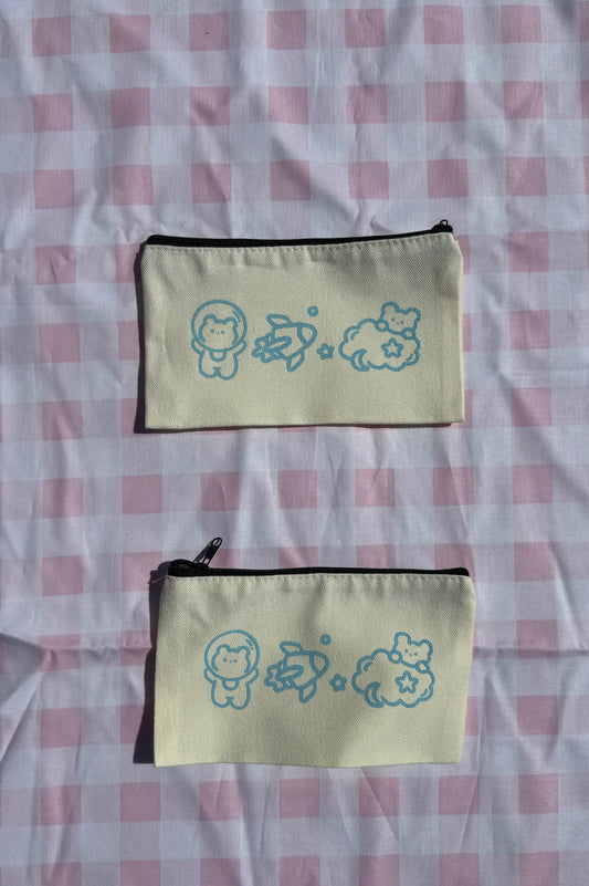 Space Bears Canvas Bag- Small
